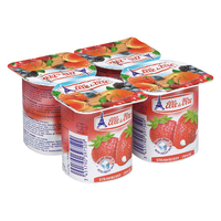 Uht Strawberry Elle & Vivre Yoghurt 4 x 125 g